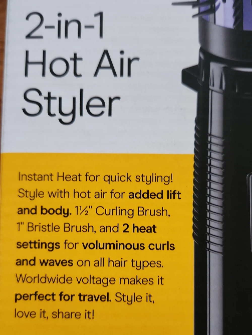 Conair hot air